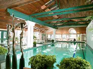Indoor pool - part of spa juist down the way from our rental condo
