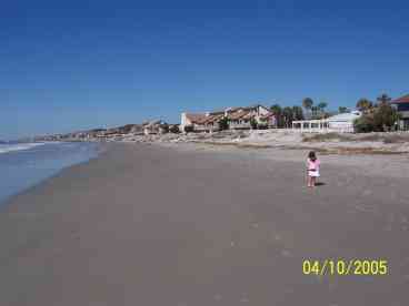 Only 80 steps to this beach