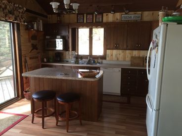 Kitchen with island 