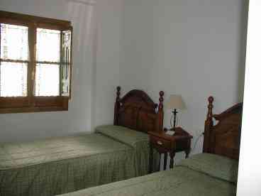 Twin bedded room