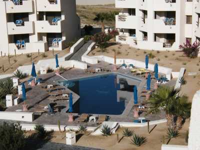 View to pool 3 (lap pool)from Balcony looking north