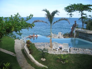 Enjoy swimming and relaxing while listening to the sound of the Atlantic Ocean