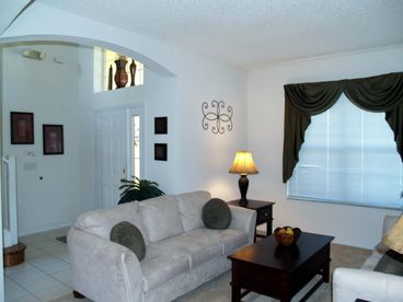 View of Foyer and Living Room