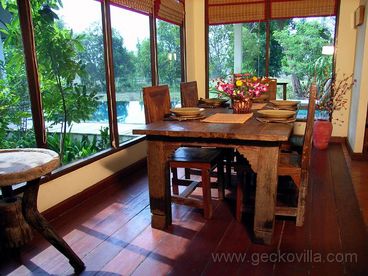 Gecko Villa, northeast Thailand fully catered pool villa