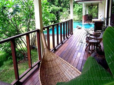 Gecko Villa, northeast Thailand fully catered pool villa