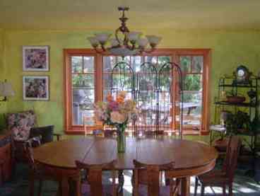 Dining room to deck