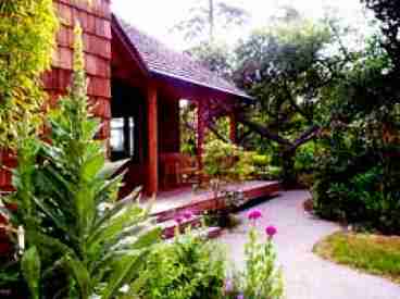 Front porch into the gathering room