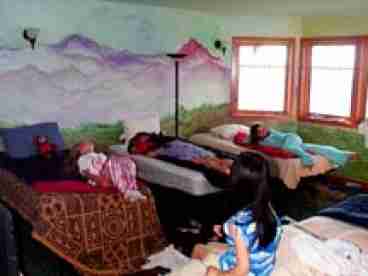 Corner of the Mountain room