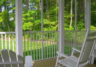 Park-Like View From Screened Porch