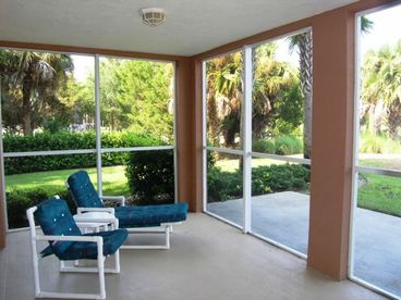 Porch and patio