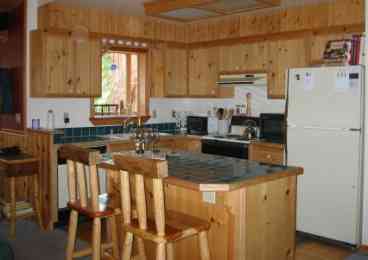 Fully equipped kitchen makes cooking a family meal enjoyable