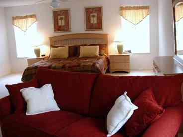 Our Master Suite with seating area