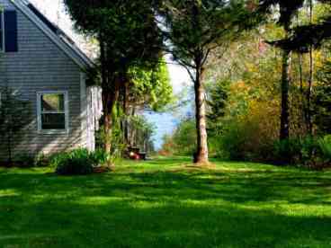 view to the water from living room.