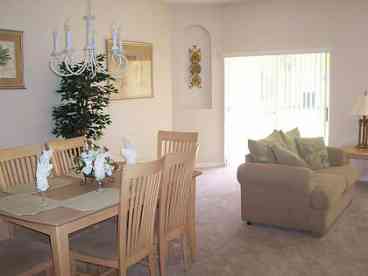 Large Lounge with two sofas (sofa has pullout bed), Television with Cable, formal dinning table & chairs 