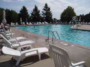 The private swimming pool association is four blocks from the vacation rental - summer only