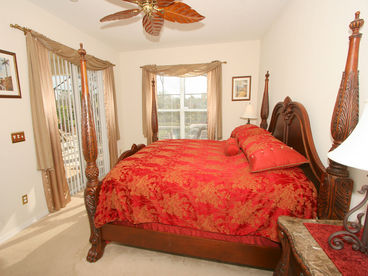 The Majestic red Master suite