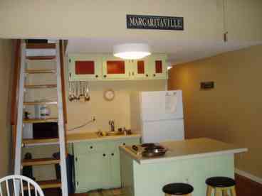 Kitchen & Loft Stairway