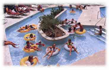 Relax on the lazy river ride