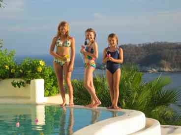Private Pool and View to Pacific Ocean