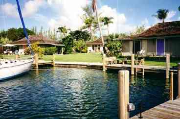 Just a few steps away from the water.  Why not jump in?
