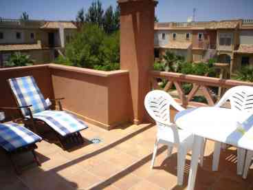 Part of large family terrace