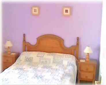 Master bedroom, has ensuite bathroom & own terrace