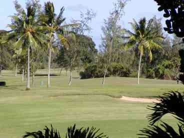 17th fairway view from lanai