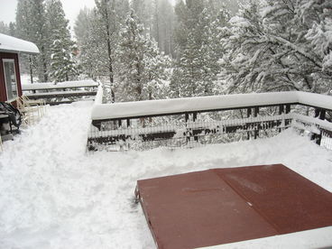 Spa on Expansive Deck