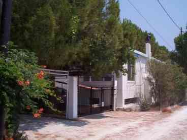 Rear gate and sunroom view