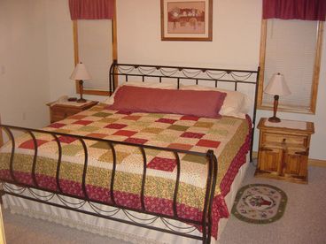 Main Level King Bedroom