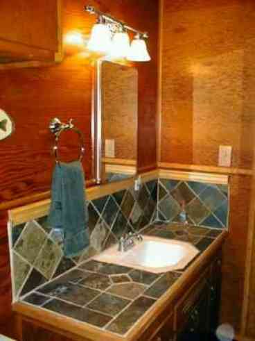 Master Suite Bath fresh and new.