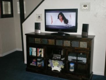 Flat Screen TV in Living room