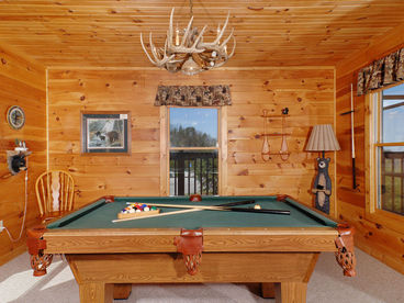 Pigeon Forge Two Bedroom Cabin Rental that fea