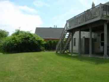Backyard with Shower