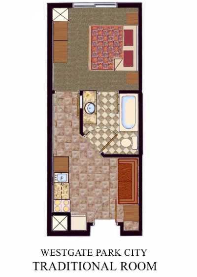 Traditional 1 Bedroom