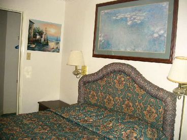 Master bed room with walking in closet