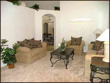 Lounge with sofa bed