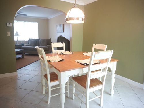 dining room through to living room