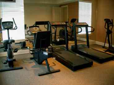 Work up a sweat in the Fitness Suite