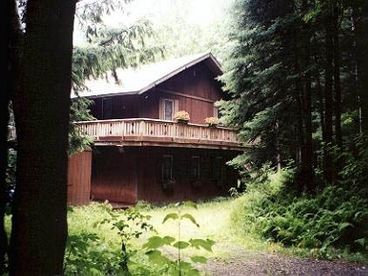 The front of the house from the road.