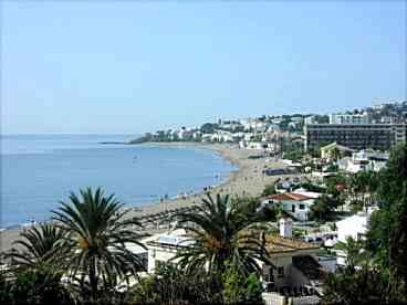 The whole of La Cala Bay