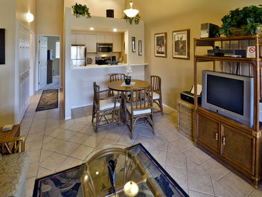 Living Area to Kitchen