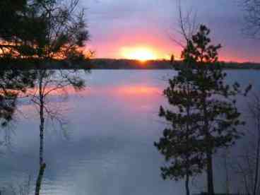 Another beautiful sunset at Big Timber Lodge.