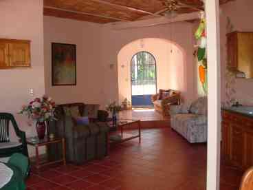 Living area upstairs