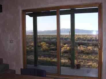 View from the dining room