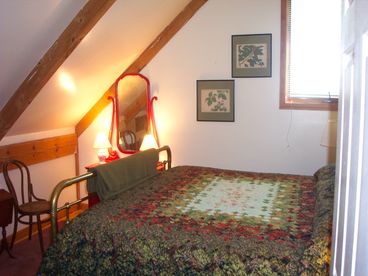 Bedroom with King sized bed