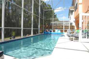 Secluded Pool with large deck