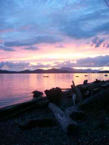 Sunset on Welcome Beach