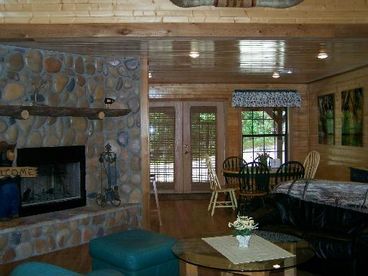 Rawhide Cabin Inside