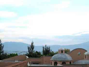 Lake View from the Master Bedroom this vacation rental home in Ajijic.